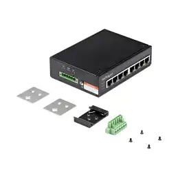 StarTech.com Switch Industriel PoE Gigabit 8 Ports - 30W - Repartiteur Power Over Ethernet - Switch PoE+... (IESC1G80UP)_4